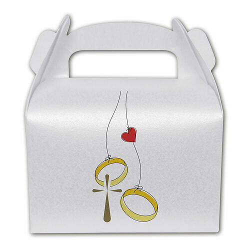 Wedding favor box and card kit 10 pcs  1