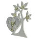 Tree-shaped favour with heart and chalice 5x4 in s3