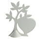 Tree-shaped favour with heart and chalice 5x4 in s5