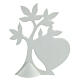 Gastgeschenk, Standfigur, Lebensbaum und Herz, Heilige Familie, 12x10 cm s4