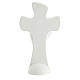 Cross with stylised angel, resin favour, 4x2 in s4