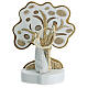 Wedding favour, illuminated Tree of Life with dancing lovers, 7x6 in s1