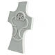 Standing cross with stylised chalice and JHS, 3.5x2.5 in s2