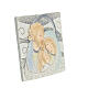 Resin tile with Holy Family, wedding favour, 3x3 in s3