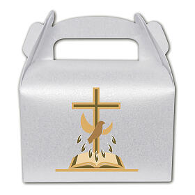 Set of 10 favours for Confirmation, boxes and cards