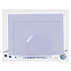 Glass photo frame for a 25th anniversary, 4.5x5.5 in s2