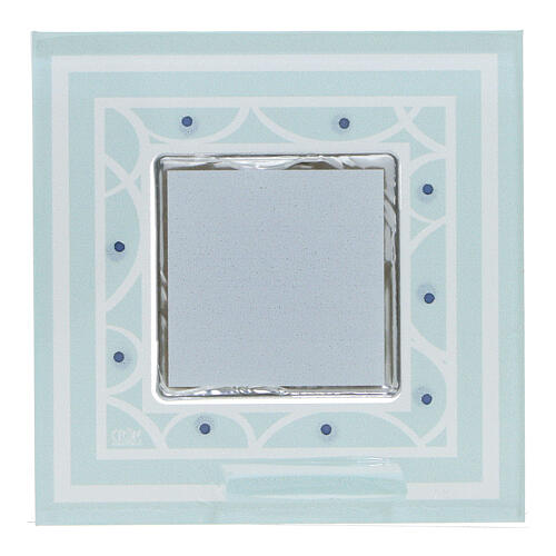 First Confirmation plaque favor 7x7 cm green 2