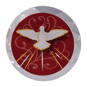 Confirmation favour, red magnet, 1.5 in diameter