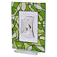 Green confirmation favor with box 7.5x10 cm s2