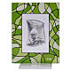 Green confirmation favor with box 7.5x10 cm s3