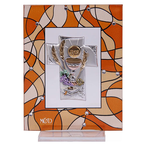 Ambra Bildchen als Gastgeschenk zur Erstkommunion 7,5x10 cm 1