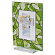 Wedding favour, Holy Family, green frame, 4x3 in s2