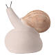 Escargot coloré stylisé en argile réfractaire Centro Ave h 12 cm s3