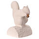 Stylized natural squirrel in refractory clay Centro Ave h 13 cm s3