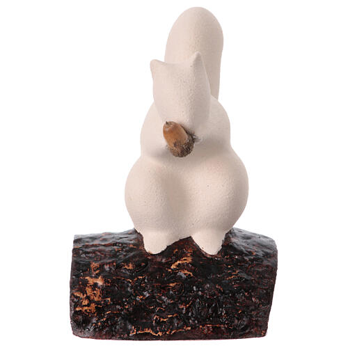 Stylized squirrel colored refractory clay Centro Ave h 13 cm 1
