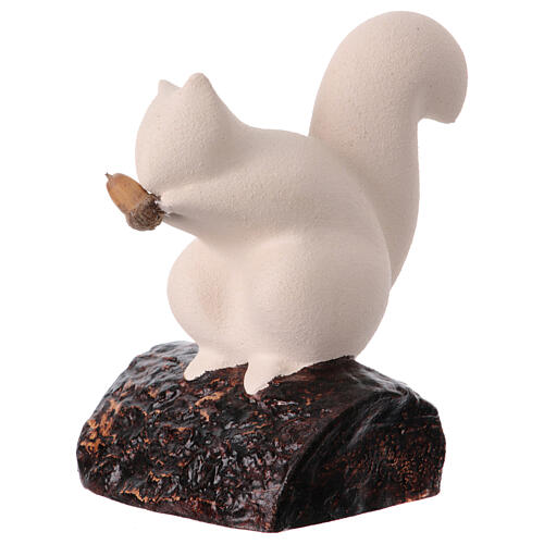 Stylized squirrel colored refractory clay Centro Ave h 13 cm 2
