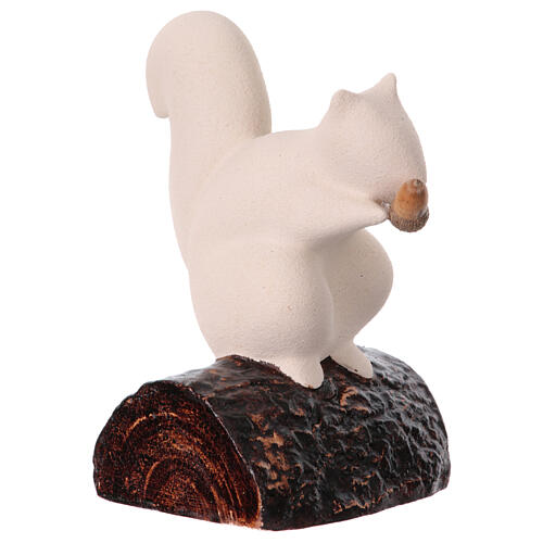 Stylized squirrel colored refractory clay Centro Ave h 13 cm 3