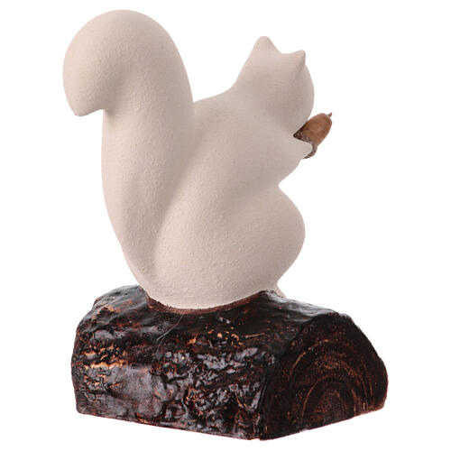 Stylized squirrel colored refractory clay Centro Ave h 13 cm 4