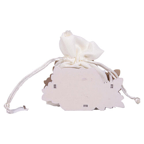 First Communion favour: polyester bag with symbols, 3 in 3