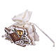 First Communion favor bag in polyester 8 cm s2