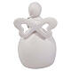 Angel favor with LED light hearts 11 cm high s3