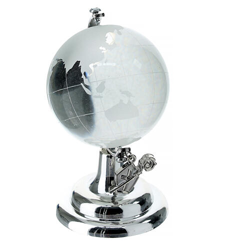Globe with pendant, Confirmation favour, h 3 in 1