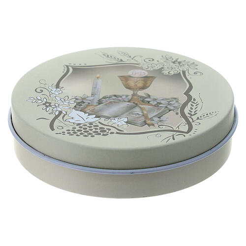 Candle Communion favor with box 8 cm diameter 1