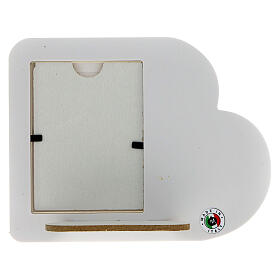 Farbiger Harzbilderrahmen Erstkommunion 17x13 cm