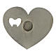 Apribottiglie con calamita a cuore 9x9,5 cm s2