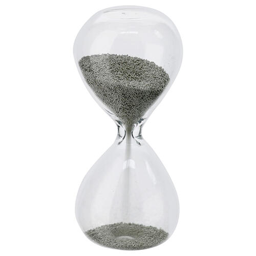 Sanduhr aus Glas, Gastgeschenk, 8 cm, 30 Sekunden 2