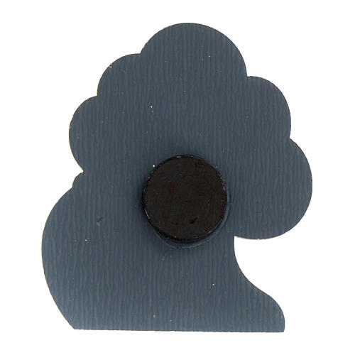 Magnet mit Lebensbaum als Gastgeschenk zur Firmung Gold 5 cm 2