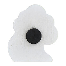 Gastgeschenk Magnet mit Lebensbaum aus Silber H 5 cm Heilige Familie