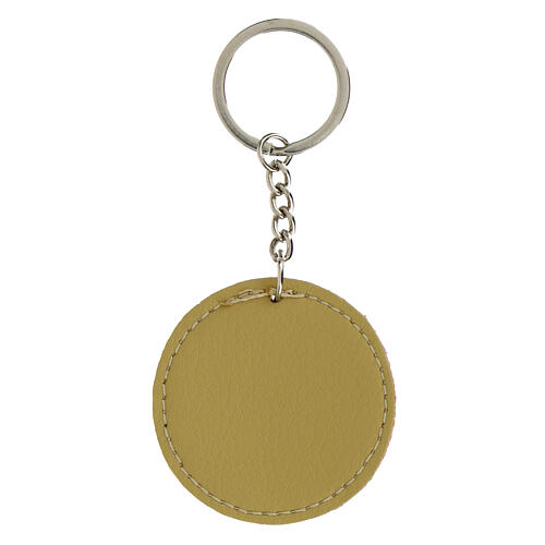 Keychain with Tree of Life, golden favour, h 2 in 2