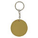 Keychain with Tree of Life, golden favour, h 2 in s2
