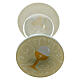 First Communion favour, ivory-coloured hourglass, h 4 in, 2.5 in diameter s3