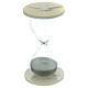 Confirmation favour, ivory-coloured hourglass, h 4 in, 2.5 in diameter s1