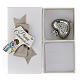 Holy Communion favour: magnet and heart-shaped infuser, chalice with boy, 5.5x3x1.5 in s2