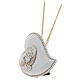 Heart-shaped air freshener, First Communion, h 4 in, gift idea s2