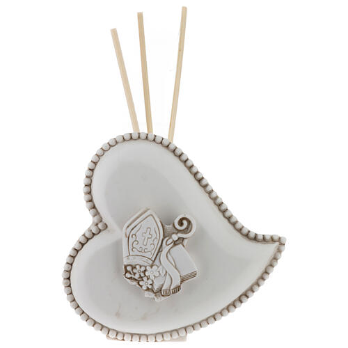 Heart-shaped air freshener, Confirmation, h 4 in, gift idea 1