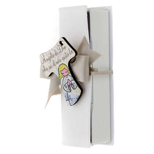 Engels-Gastgeschenk zur Taufe 14x5x5 cm mit Stift 3