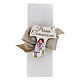 Box with pen and tau, 5.5x2x1 in, First Communion favour for girls s1