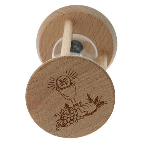 Sanduhr als Gastgeschenk  zur Erstkommunion Durchmesser 5 cm und Höhe 9 cm 2