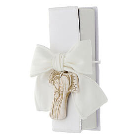 Wedding favour box, pen and tau with Holy Family, 5.5x2x1 in