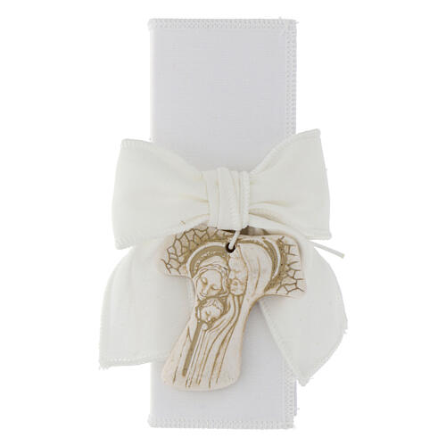 Wedding favour box, pen and tau with Holy Family, 5.5x2x1 in 1