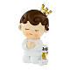 Gastgeschenk zur Erstkommunion mit Junge Engel Magnet aus Harz 5 cm Höhe s1