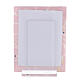 Pink glass photo frame for First Communion, 4x3 in s2