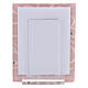 Red glass photo frame for Confirmation, 4x3 in s2