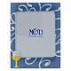 Blue glass photo frame for First Communion, 4x3 in s1