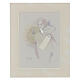 Watercolour print with ivory-coloured frame, Guardian Angel, 10x8 in s2