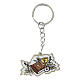 Chalice and Sacred Text favor keychain, height 3 cm s1